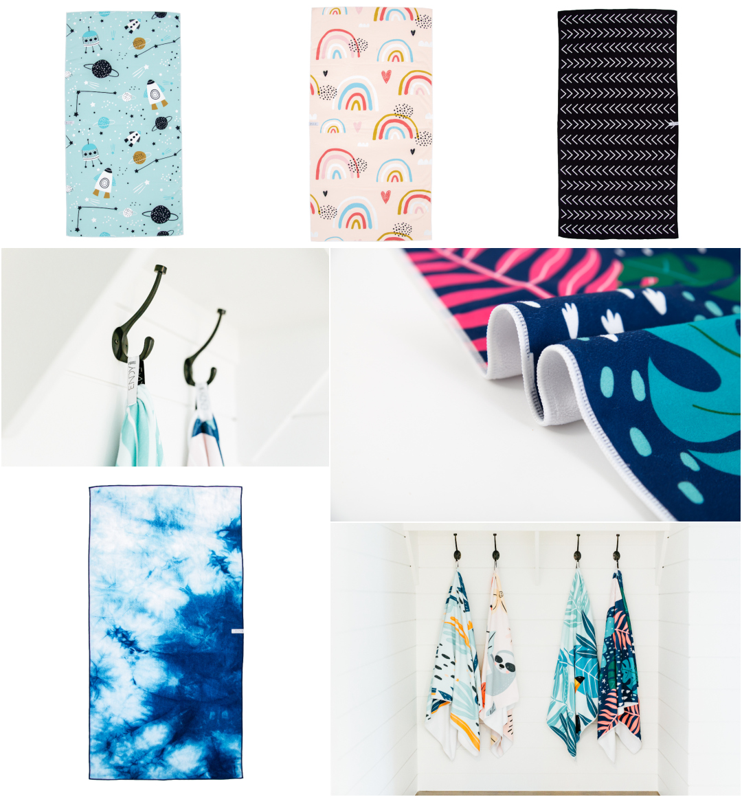 Kids Bath Microfiber Towels - Amazon Main Listing Photographer