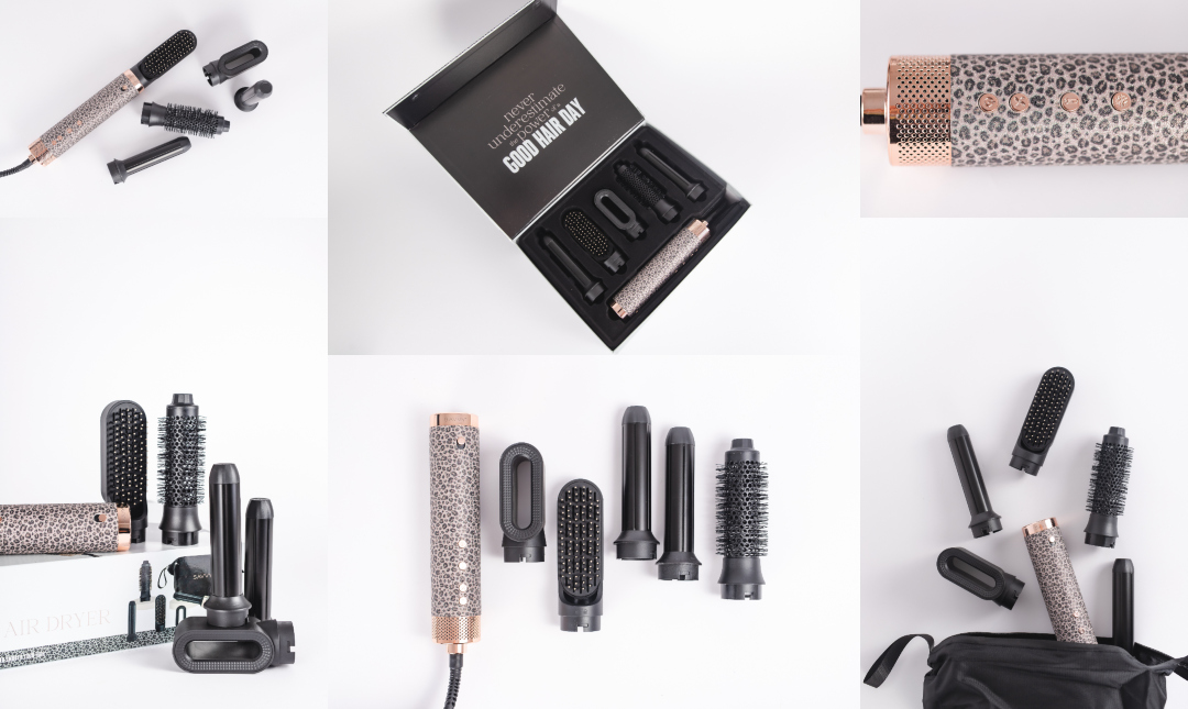 Hair Dryer tool Product Photography - White Background Studio Photography