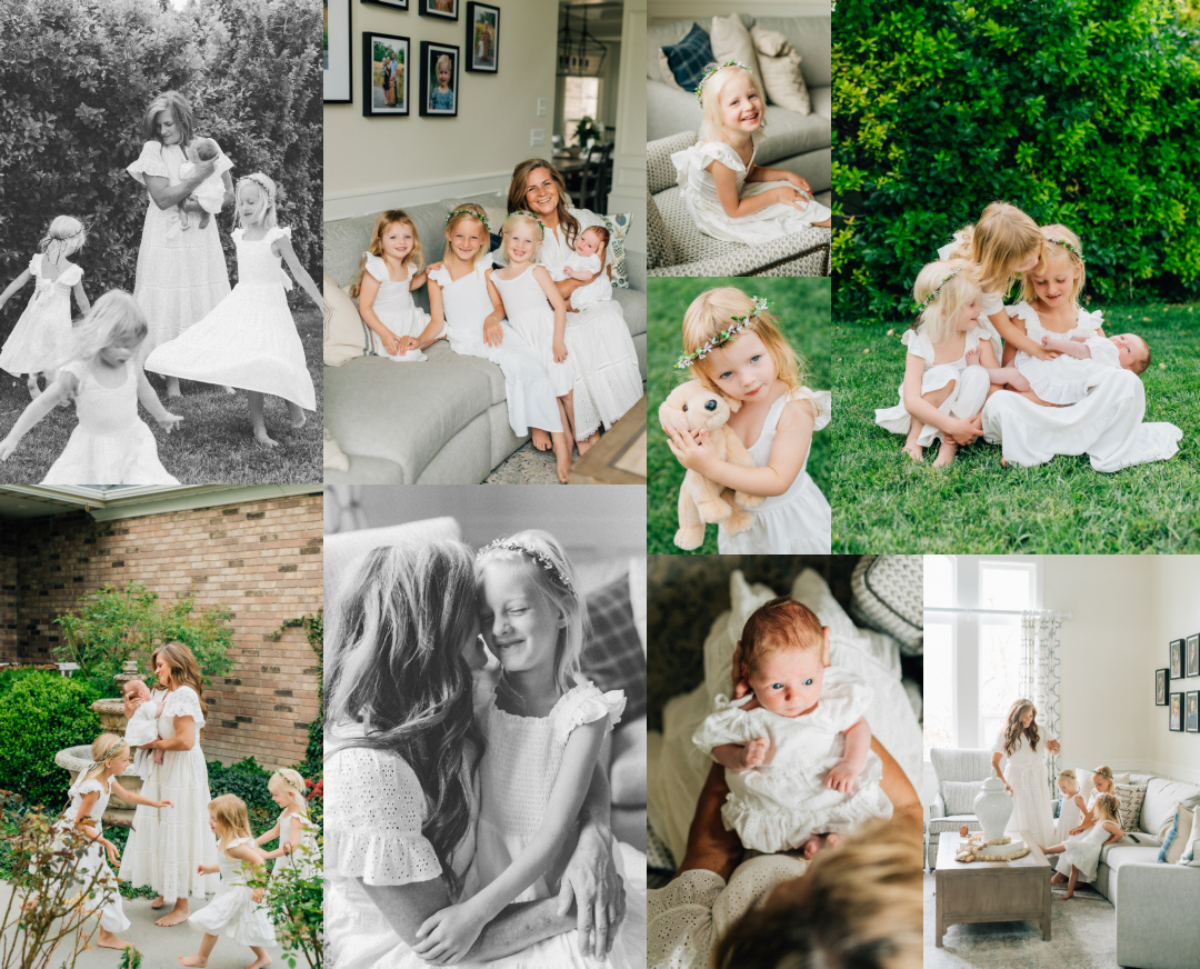 Grandma and Grandkids Photoshoot - In Home SLC Utah Photography
