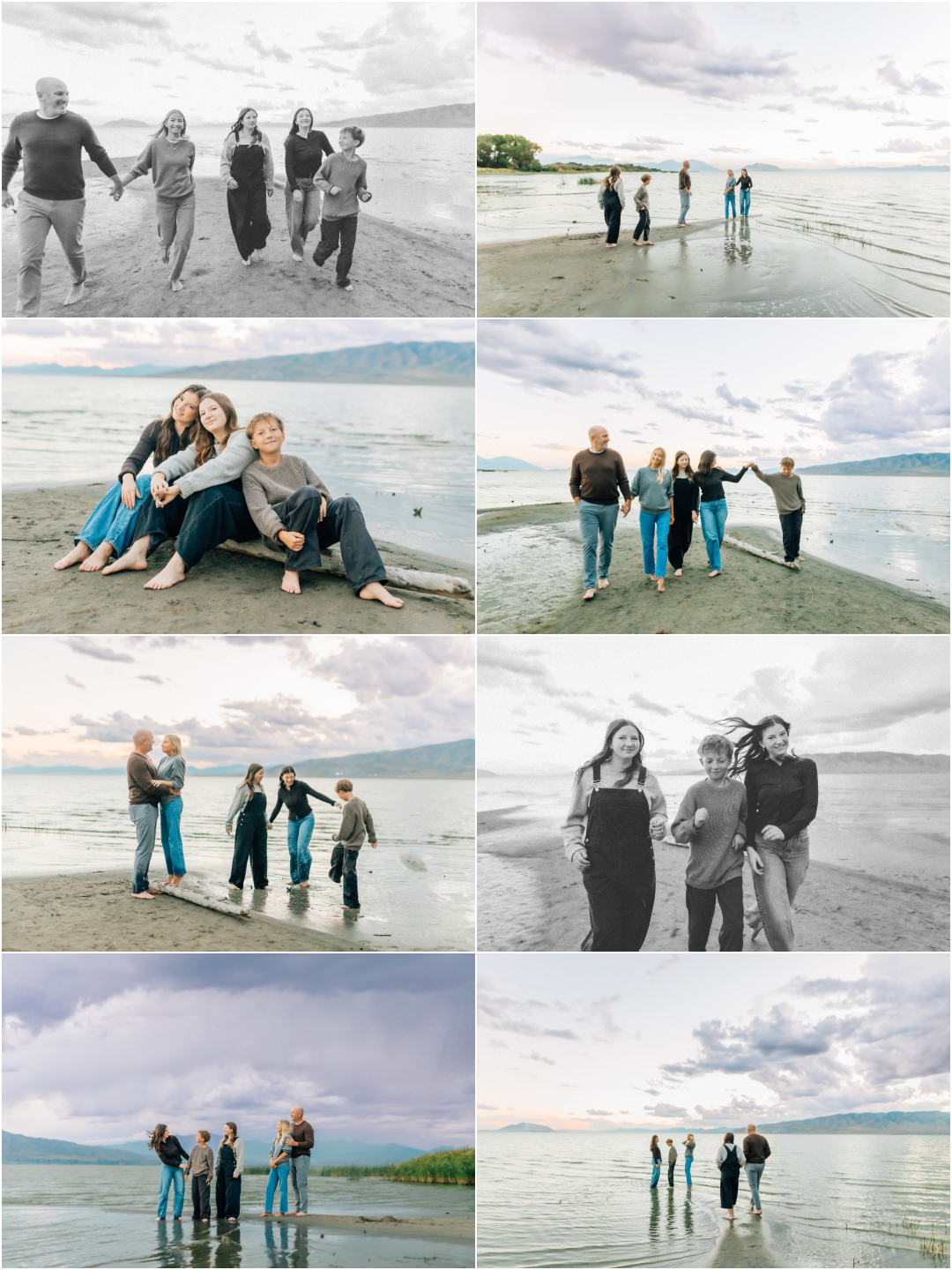Utah beach family photos - Orem Utah Photographer