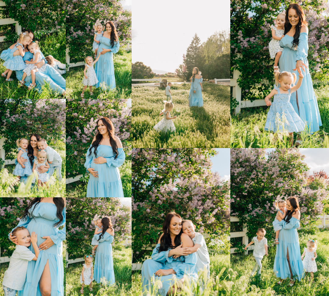 Salem Utah Photographer - Spring Maternity Photo Shoot