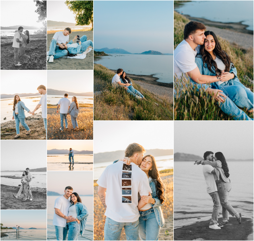 Vineyard Beach Photography - Maternity Annoucement Photos